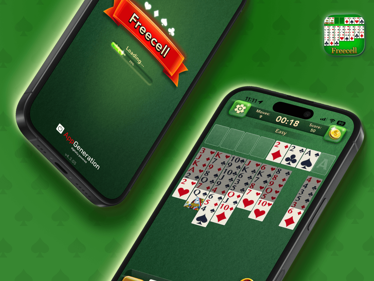 FreeCell Solitaire Card Games preview